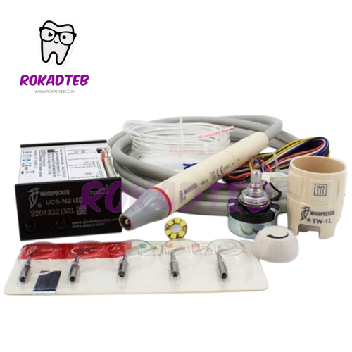 جرمگیر داخل یونیتی وودپکر Woodpecker مدل UDS-N2 LED با هندپیس نوری مناسب دندانپزشکی – رکادطب